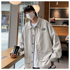 春秋季百搭休闲宽松灯芯绒夹克男士JK151-P60，男装夹克，星座1204