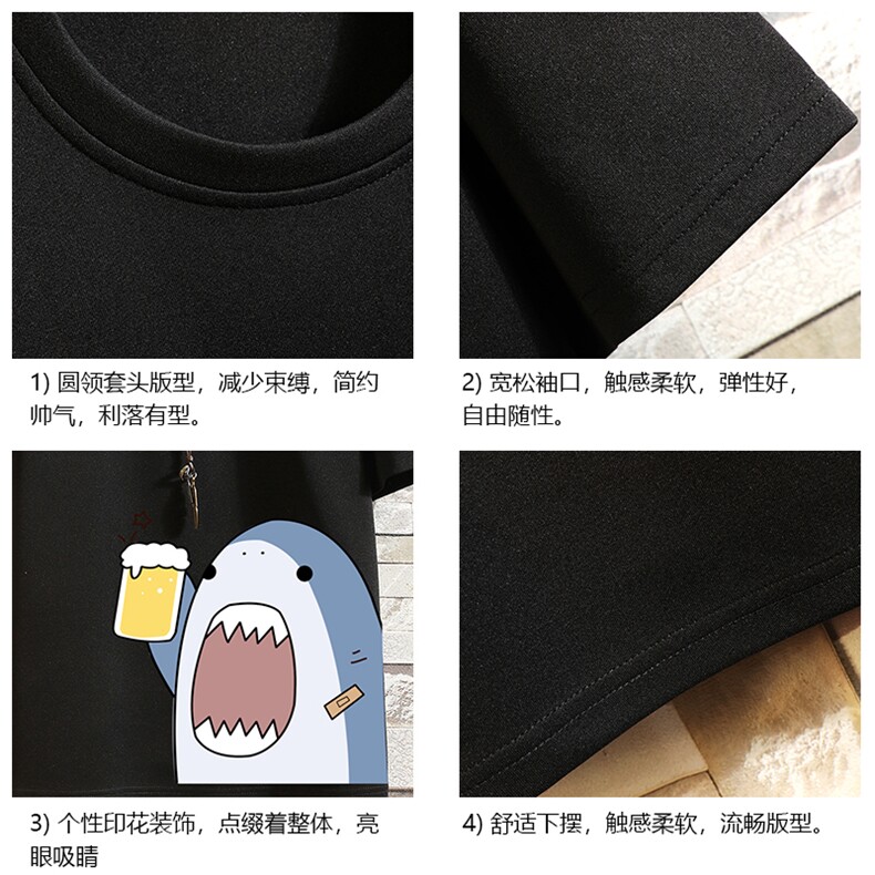 TK28137-P25春夏季七分袖t恤男大码五分袖男短袖中袖砖墙挂拍,男装T恤,电商A040A