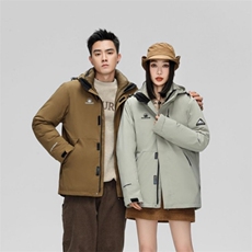 新标90%户外穿搭羽绒服男女同款冬户外冲锋衣外套DB2515-P290，男装夹克，星座1210A