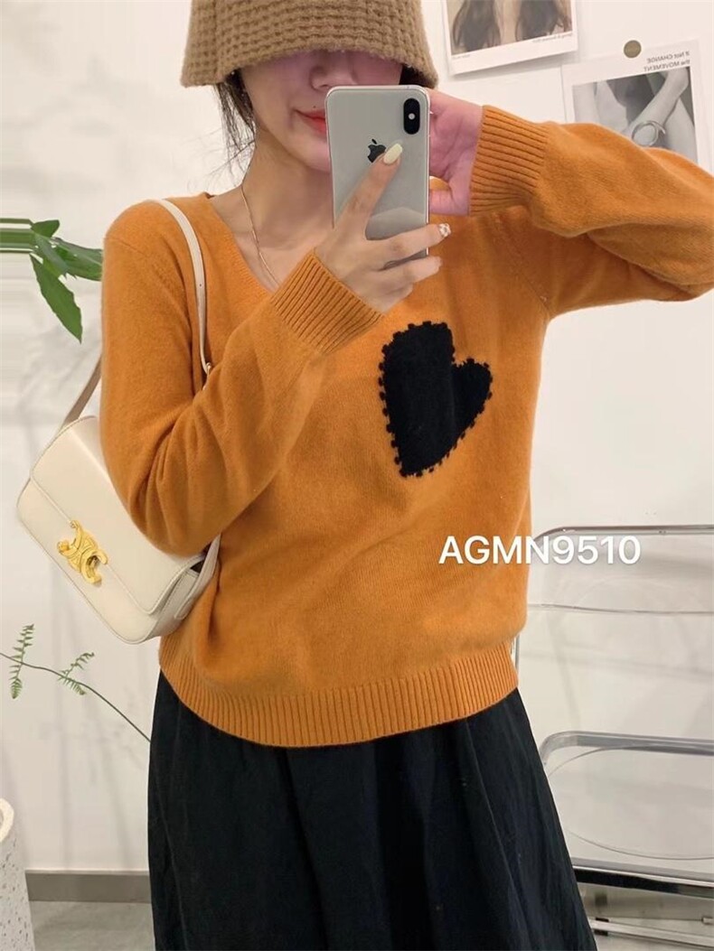 冬季三七羊毛时尚百搭毛衣系列新款已上市，色系搭配，女装针织衫/毛衣，纳影