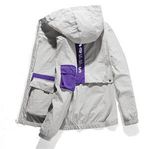 防晒衣服男新款春夏季超薄透气工装外套户外钓鱼薄款夹克F919图片