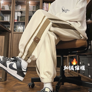 秋冬加绒加厚运动休闲卫裤 712-KK370 P60图片