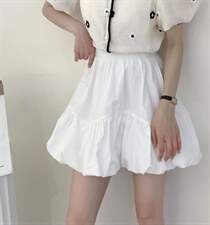 夏装半裙，女装半身裙，尹谜