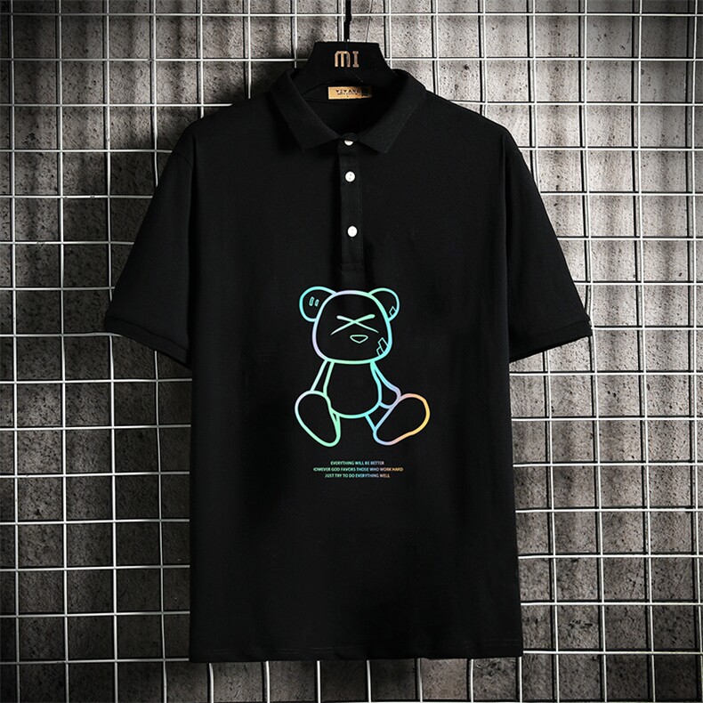 PL57139-P35翻领短袖polo衫男大码胖子半袖t恤男有领保罗衫，男装Polo衫，电商A040A