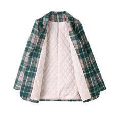 呢料秋冬季时尚简约大方气质优雅收腰显瘦休闲修身百搭潮流外套，女装毛呢外套，然然