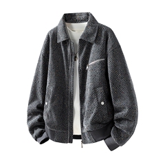 春季新款夹克男潮流翻领工装外套青少年上衣GS60105，男装夹克，星座1206（原A206）