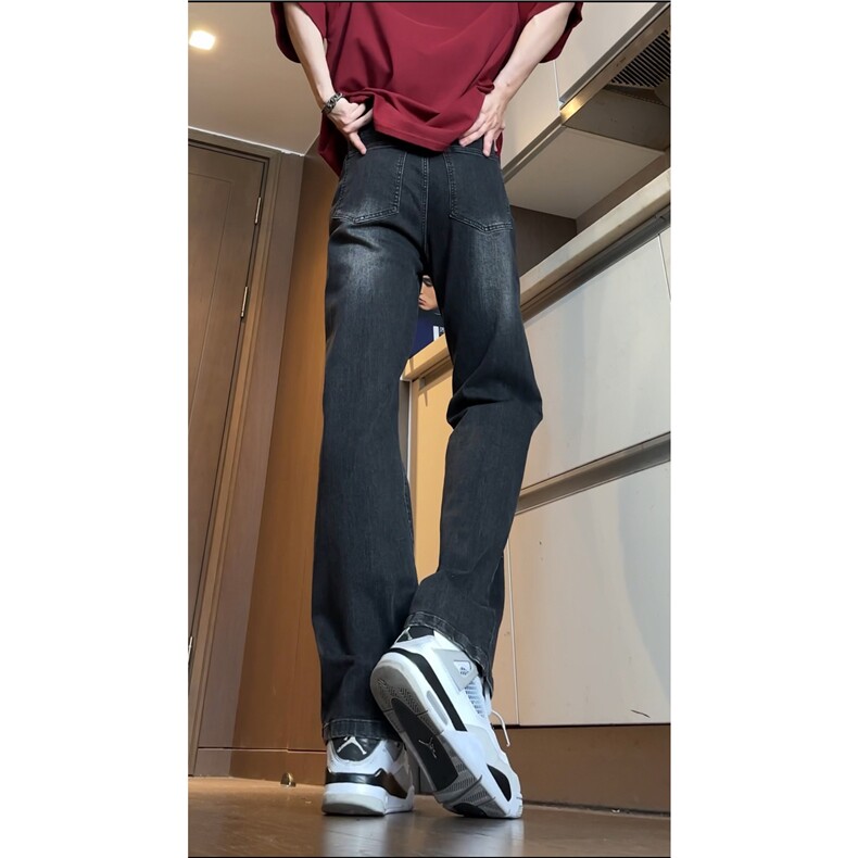 ins潮流男生水洗牛仔裤高街修身小脚裤B315-K23252-P50控68,男装牛仔裤,电商B315