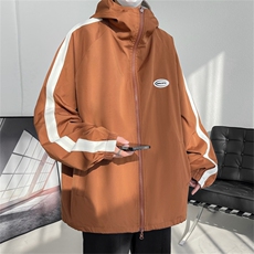 JK9012/P70春装现货新款两面服夹克男防水冲锋衣大码外套两面穿，男装夹克，电商A141