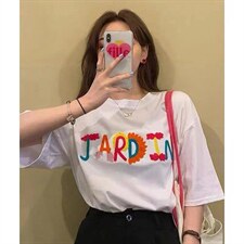 夏季新品短袖T恤简约,女装T恤,木橙紫 MC·Z