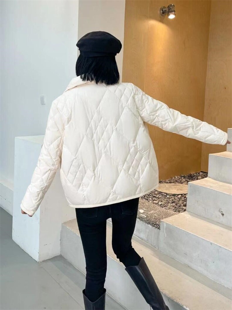 [现货]简单大方休闲款羽绒服，四色、三个尺码，女装羽绒服，依柏璐(1F)