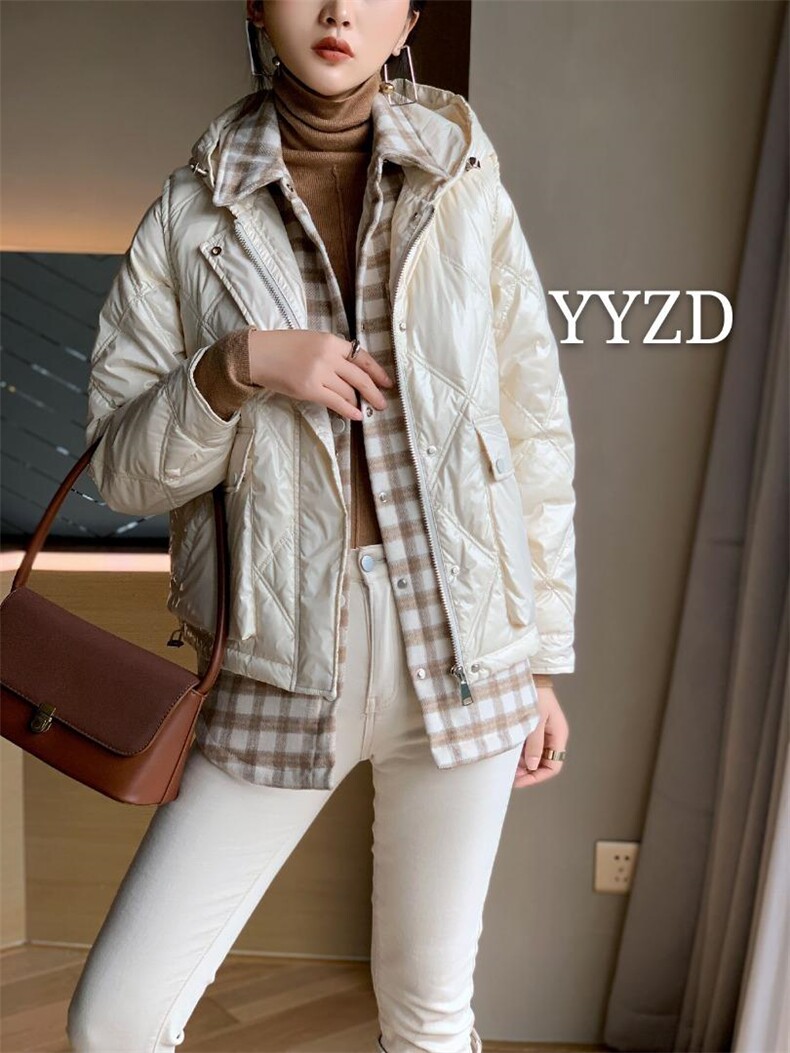 高品质羽绒服新款，女装羽绒服，依依主导