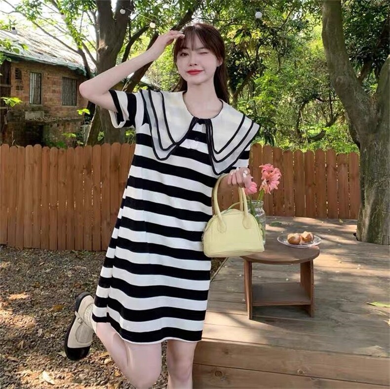 条纹裙爆，其它，时代公主