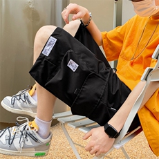 DK905-P352025新款工装裤短裤男士五分裤透气宽松时尚潮休闲裤，男装牛仔裤，电商B280-1（原A049）