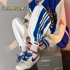新款宽松休闲裤男韩版潮流百搭裤A068-MYK180-TP38，男装休闲裤，电商A068