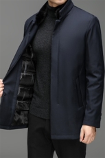 CK72065钱塘2020-2冬季新款商务休闲厚款中年男士羽绒服P285，男装羽绒服，钱塘207-2