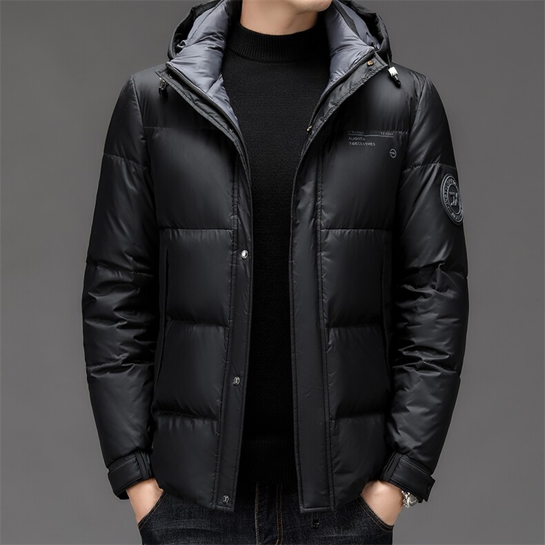 BZS8243钱塘2020-2时尚简约百搭冬季厚款中年男士羽绒服P260图片