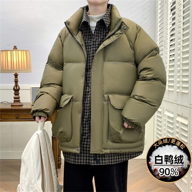 以M-8XL冬季大码90白鸭绒羽绒服Y2379-XZ109-P215-230控298,男装羽绒服,星座109