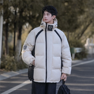 加棉加厚棉服潮港风连帽棉衣外套男女XMY239-P125控168抖音控188图片