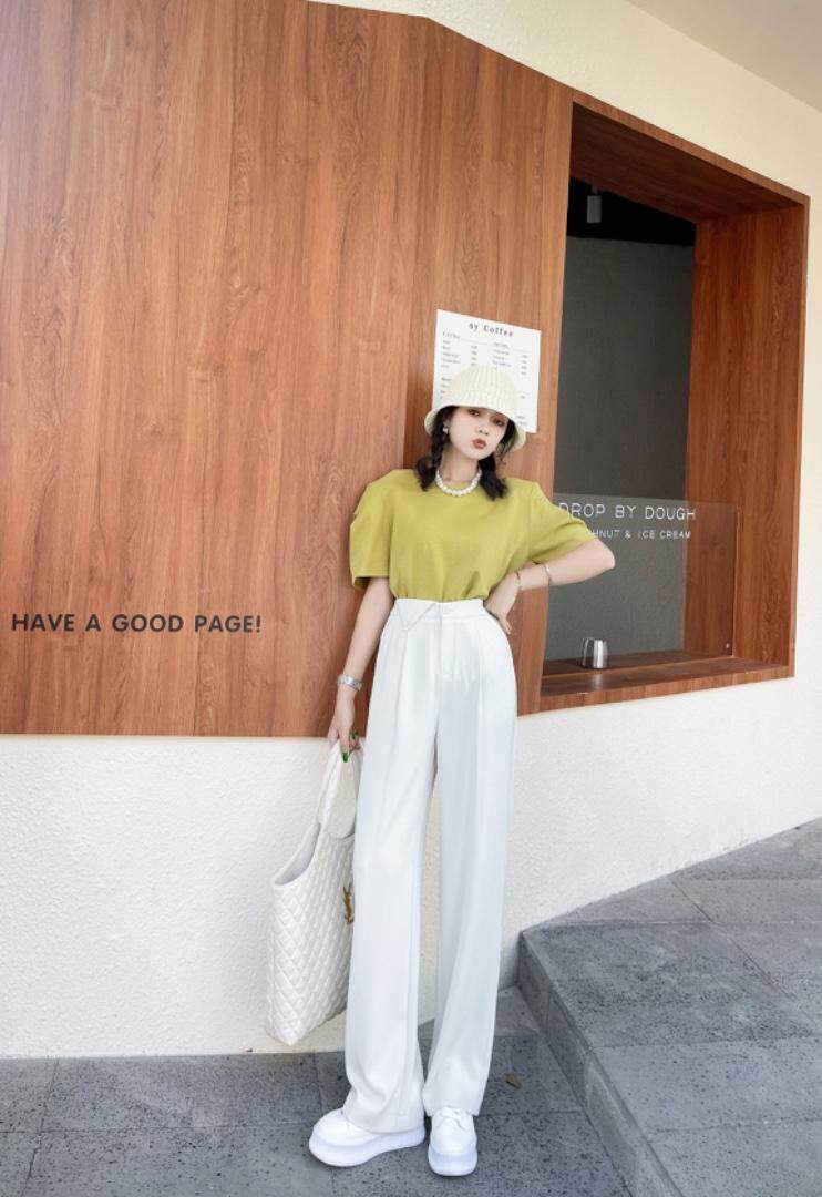 夏季新款！冰丝斜纹直筒裤，其它，欧洛风琴