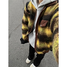 博主图不拿货cleanfit外套男毛呢撞色呢料夹克MJK01-P105，男装夹克，星座1007（原301D）