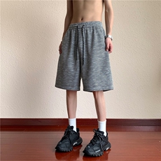 现货条纹短裤男夏季宽松直筒五分裤休闲户外运动时尚潮P28，男装牛仔裤，电商C307A