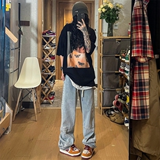 A310-21K3016-P55-X68-成分：75.8棉，14.9粘纤，9.3聚酯纤维自拍，男装休闲裤，电商A310
