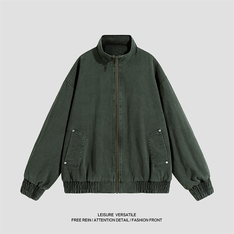 水洗牛仔设计感重磅简约经典高级休闲百搭潮夹克外套JK1376-P98,男装工装外套,星座1103-3