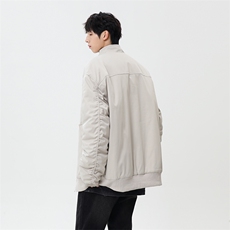 港风宽松立领棉服XZ213-MF1234特P55，男装棉衣，星座213