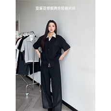 网络图慎用图片只做展示大货已到翻领假两件衬衫DCS78045P65控98，男装衬衫，星座226-2