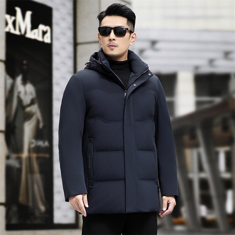 M8812-89钱塘2020-3冬季厚款商务休闲简约中年男士羽绒服P270，男装羽绒服，钱塘207-3
