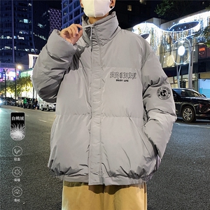 23新款冬季美式百搭翻领潮流加厚羽绒服外套YR219P195控258图片