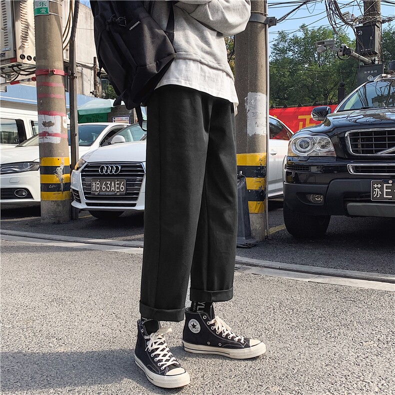 新款男士休闲宽松加绒加厚保暖休闲裤运动裤K233-P22，男装休闲裤，星座718-1