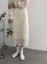 爆-磨毛系列-针织双层蕾丝半裙，女装半身裙，新袖