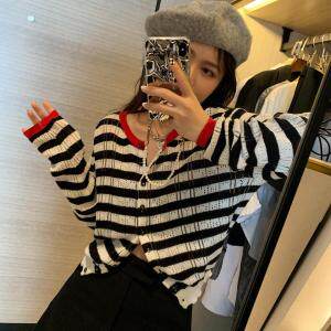 条纹开衫，其它，XTZ style