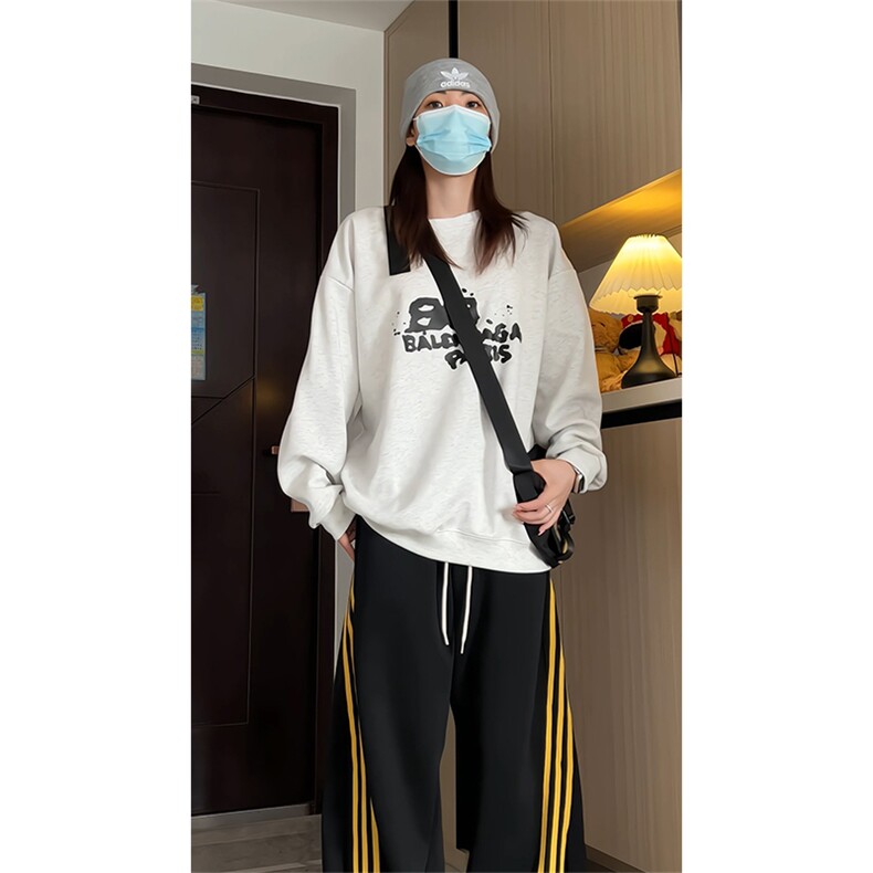 秋季新款卫衣高级感休闲男女同款上衣W4699-特价P28,男装卫衣,电商A007