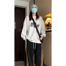 秋季新款卫衣高级感休闲男女同款上衣W4699-特价P28，男装卫衣，电商A007