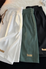 特批P25无差价夏新凉感冰丝透气短裤男垂坠感大码运动五分裤DK40，男装牛仔裤，电商A001