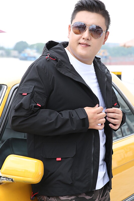 M-9XL男连帽工装夹克外套5032-1_1906(M-4XLP705XL-9XLP80),男装夹克,星座1516-1