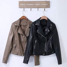 海宁BAO款皮衣女2025年新款高端大加绒皮夹克外套女士春秋短款，女装皮衣，潮流依族