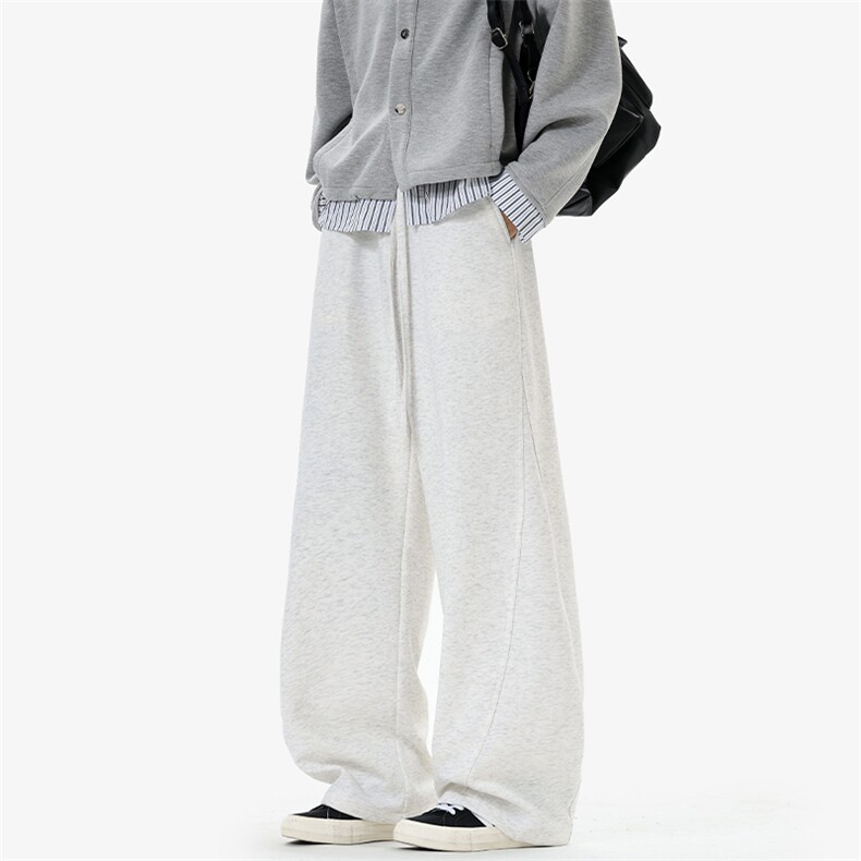 2026春季新款下单5W件复合休闲320g华棉解构男弯刀裤K24133特P22,男装休闲裤,电商A001