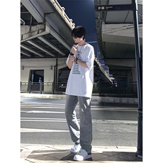 美式hiphop纯色修身直筒牛仔裤控价68，男装牛仔裤，星座310A-4