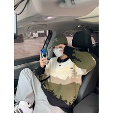 冬半高领毛衣针织衫男士保暖时尚百搭休闲上衣MY05545-P50，男装针织衫/毛衣，星座308B-1