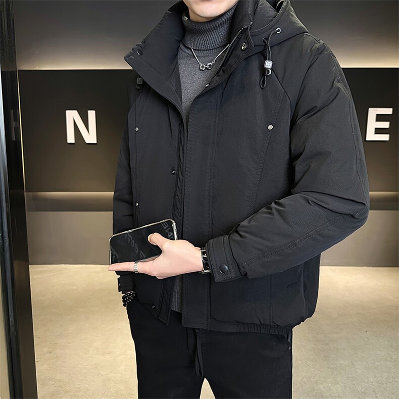 标50绒冬季休闲男士连帽羽绒服保暖外套8531-P225(控券后328),男装羽绒服,电商B338
