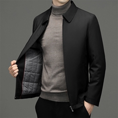 中年男新款冬季加厚棉服爸爸冬装短款棉衣外套BL82221-P150，男装棉衣，星座1105-3
