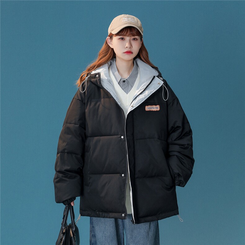 中性风新款冬季时尚百搭宽松加厚棉服外套MY155P115控148,男装棉衣,A247A