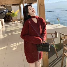 现货【新款】休闲毛衣套装2B114-2188-P165-K245，女装针织衫/毛衣，2B114