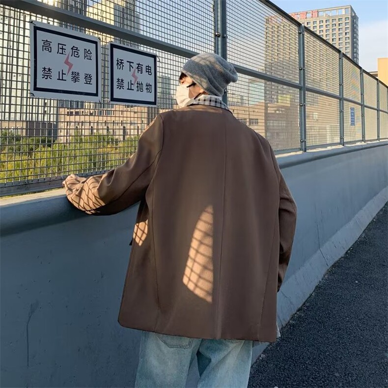 男士秋季新款休闲西装外套CK35P60,男装西服,星座1116-2
