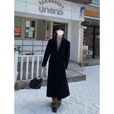 原版高品质~美式cleanfit男士中长款过膝毛呢大衣外套Y983-P125，男装毛呢大衣，星座1004-3
