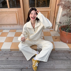 【新款】时尚洋气减龄休闲套装088-9908p145控198，女装套装/套裙，2C088