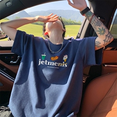 量大优供视频重磅麂皮绒短袖T恤男JPDX250-特P19，男装T恤，电商B367